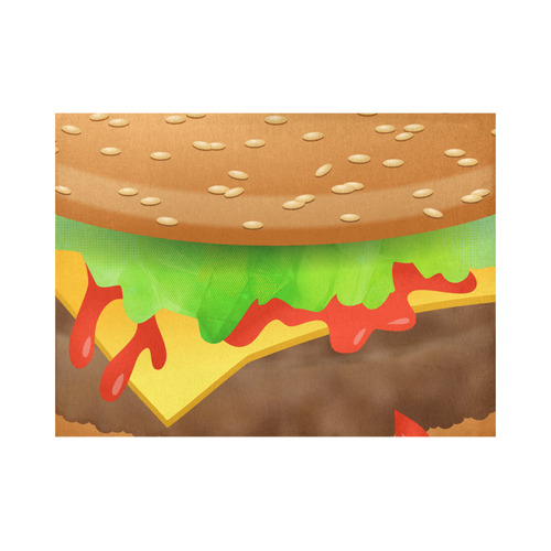 Close Encounters of the Cheeseburger Placemat 14’’ x 19’’ (Set of 6)