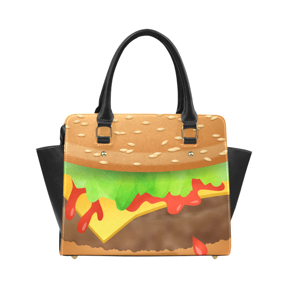 Close Encounters of the Cheeseburger Classic Shoulder Handbag (Model 1653)