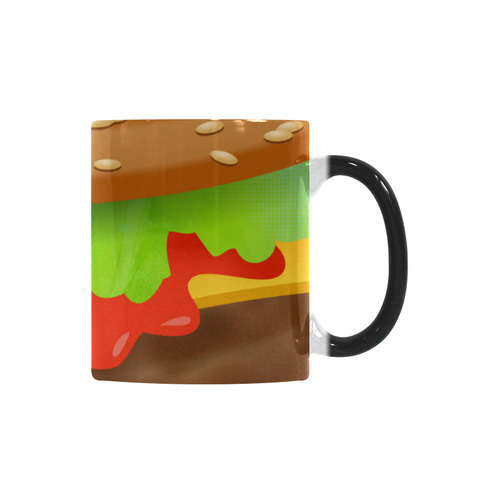Close Encounters of the Cheeseburger Custom Morphing Mug