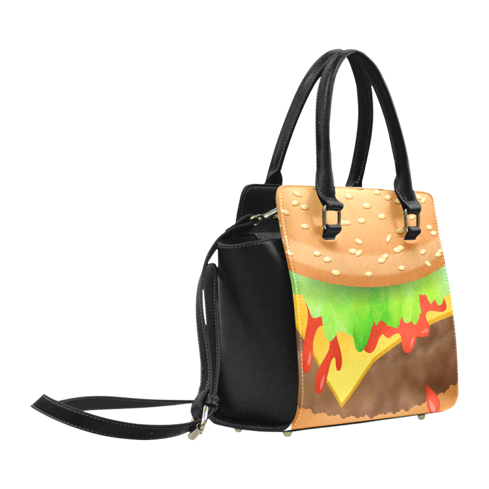 Close Encounters of the Cheeseburger Classic Shoulder Handbag (Model 1653)