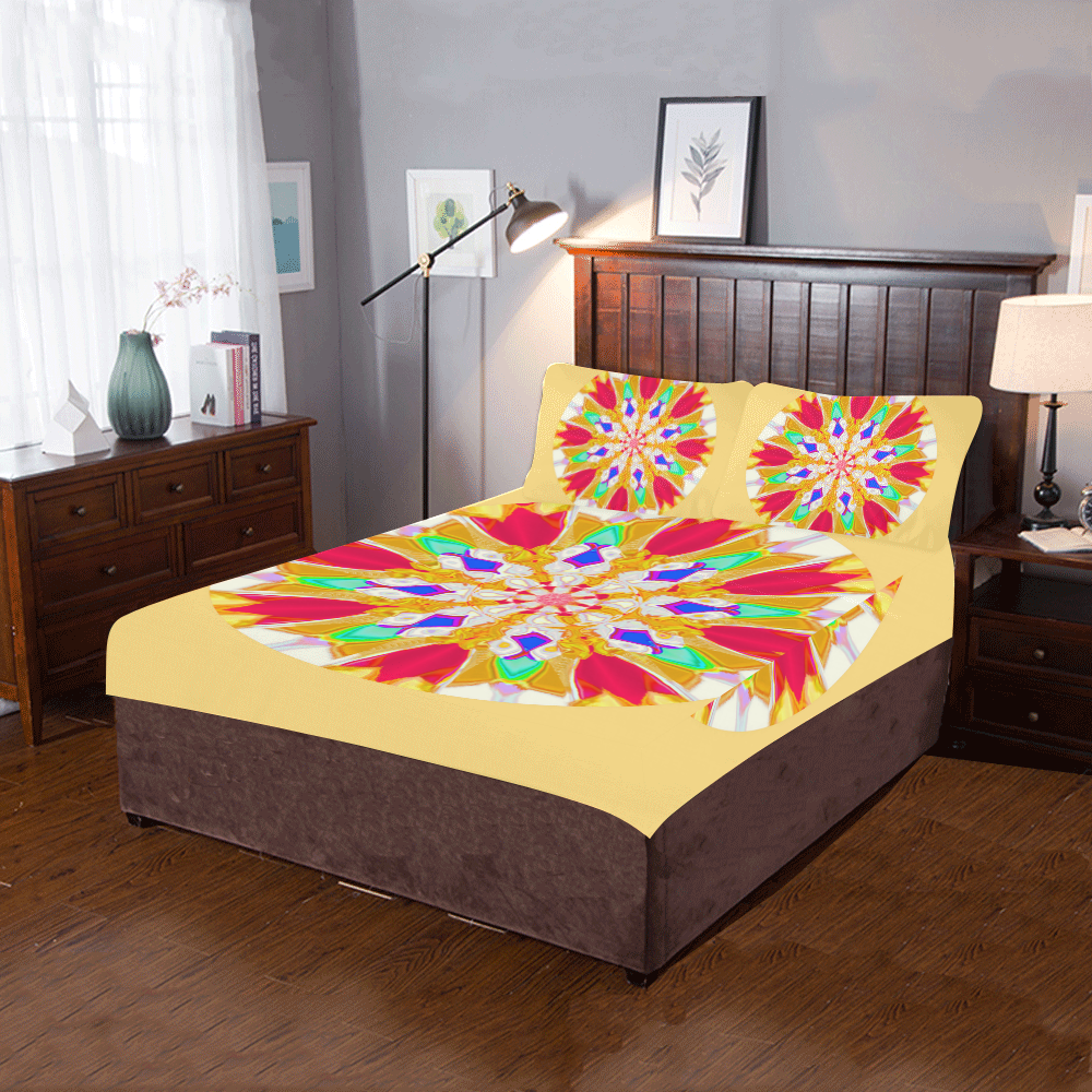 Mandala Z 3-Piece Bedding Set