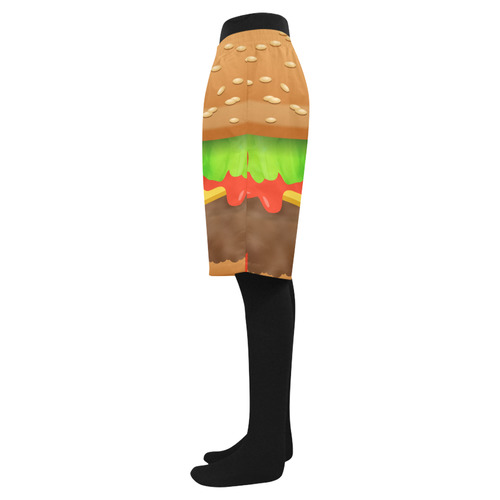 Close Encounters of the Cheeseburger Men's Swim Trunk (Model L21)