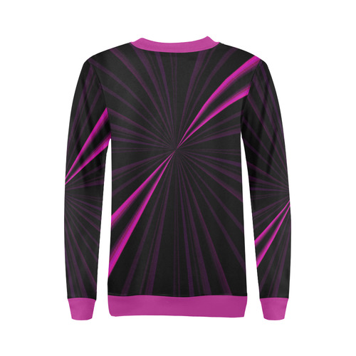 SIDEWAYZ All Over Print Crewneck Sweatshirt for Women (Model H18)