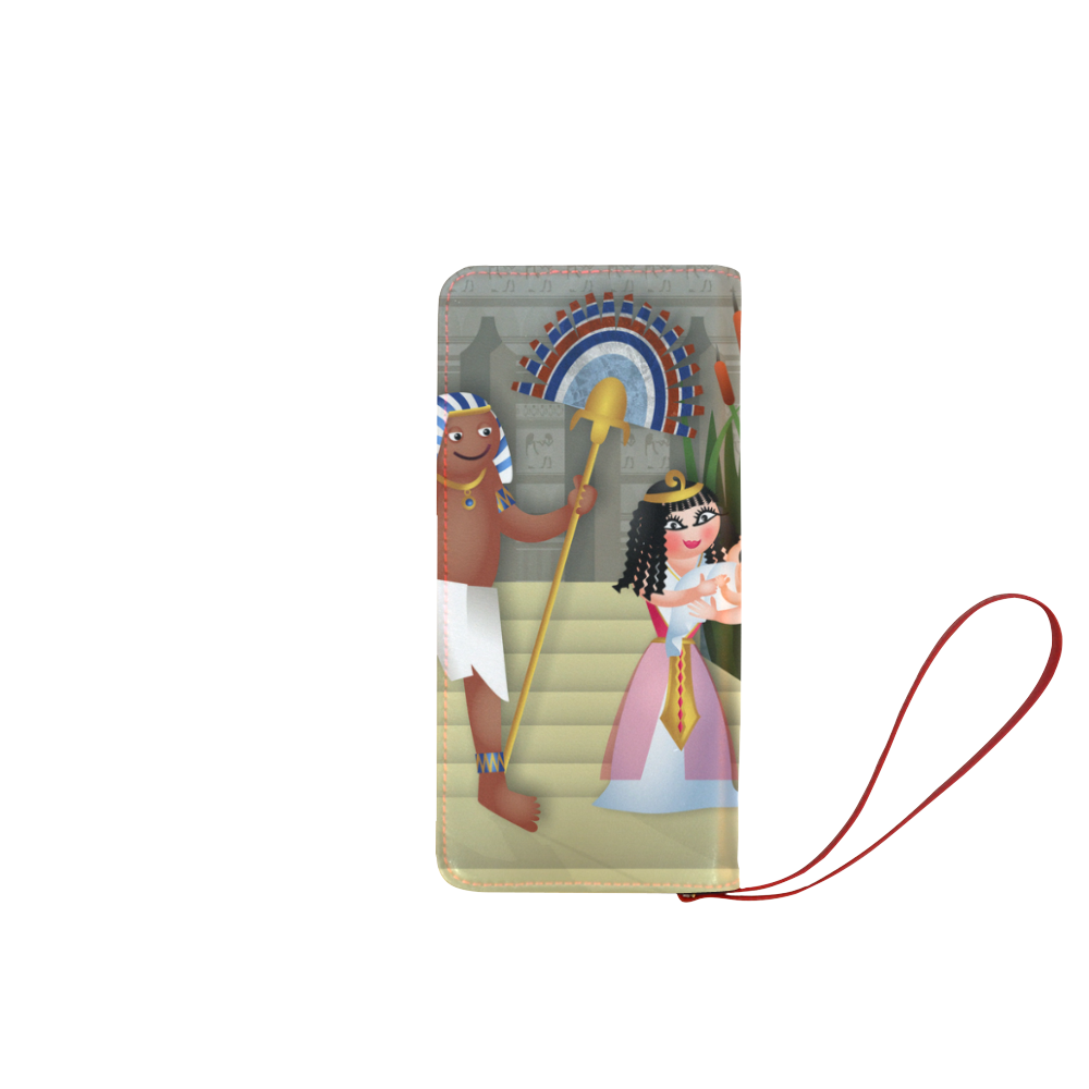 Baby Moses & the Egyptian Princess Women's Clutch Wallet (Model 1637)