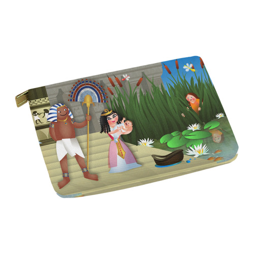 Baby Moses & the Egyptian Princess Carry-All Pouch 12.5''x8.5''
