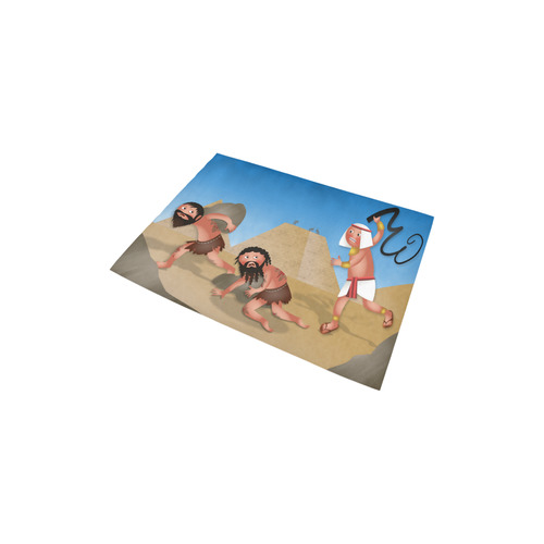 Jewish Slaves in Egypt Area Rug 2'7"x 1'8‘’