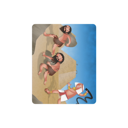 Jewish Slaves in Egypt Rectangle Mousepad