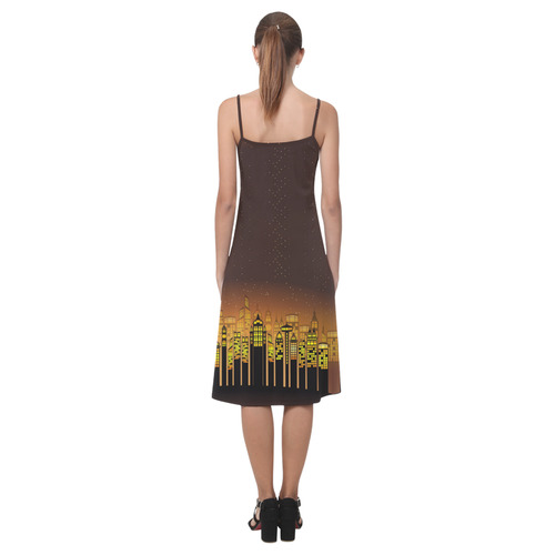 Night In The City Alcestis Slip Dress (Model D05)