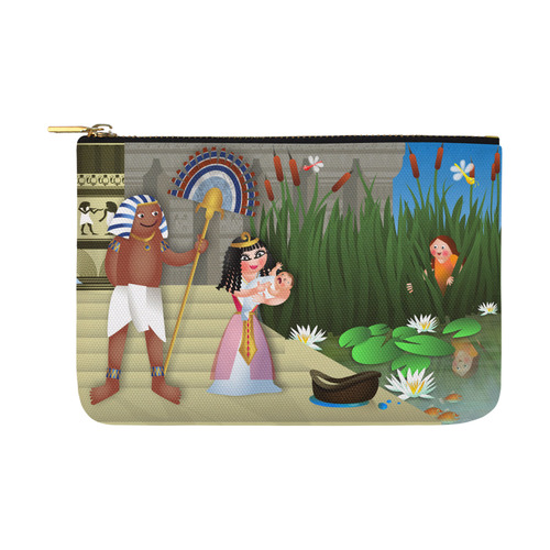 Baby Moses & the Egyptian Princess Carry-All Pouch 12.5''x8.5''