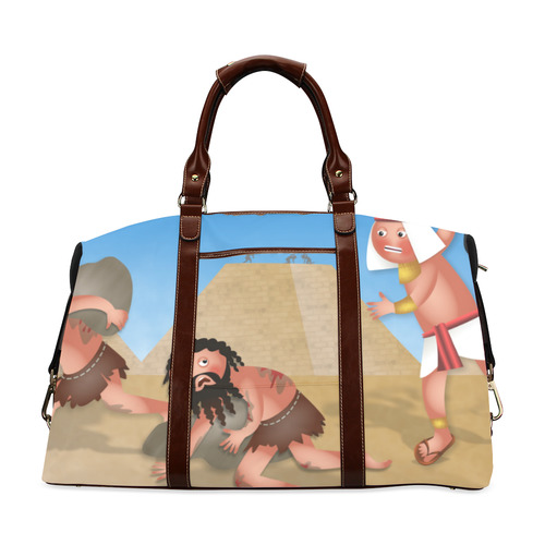 Jewish Slaves in Egypt Classic Travel Bag (Model 1643) Remake