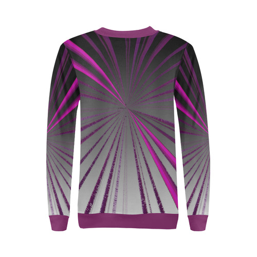 SLINKY All Over Print Crewneck Sweatshirt for Women (Model H18)