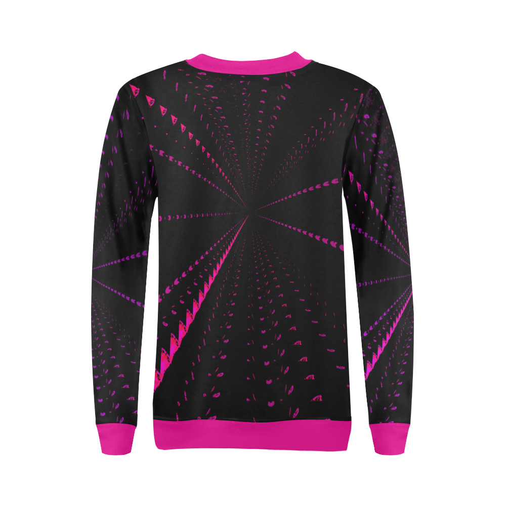 JAMMIN All Over Print Crewneck Sweatshirt for Women (Model H18)