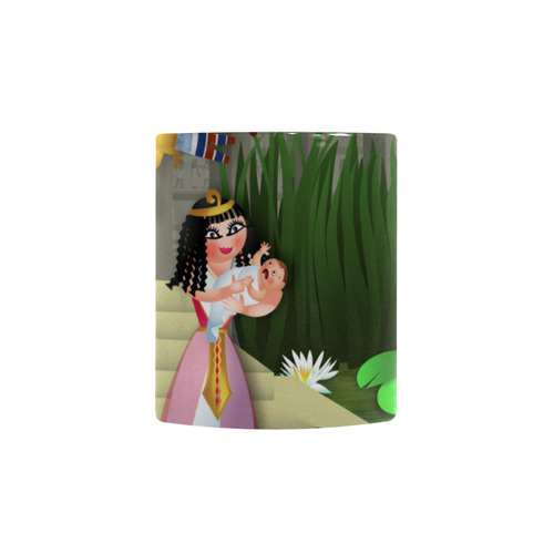 Baby Moses & the Egyptian Princess Custom Morphing Mug