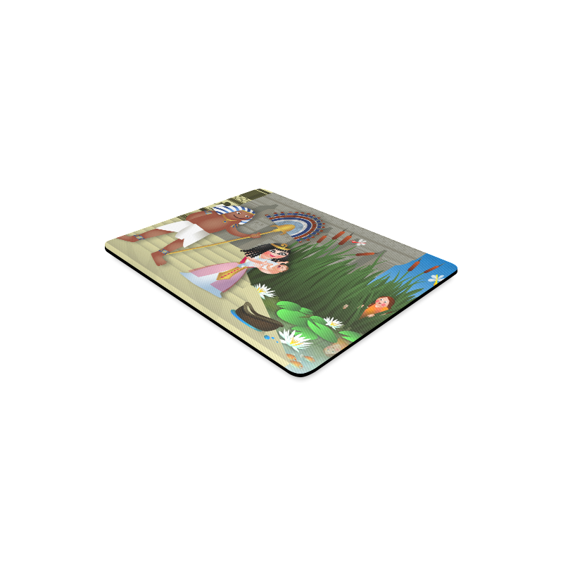 Baby Moses & the Egyptian Princess Rectangle Mousepad