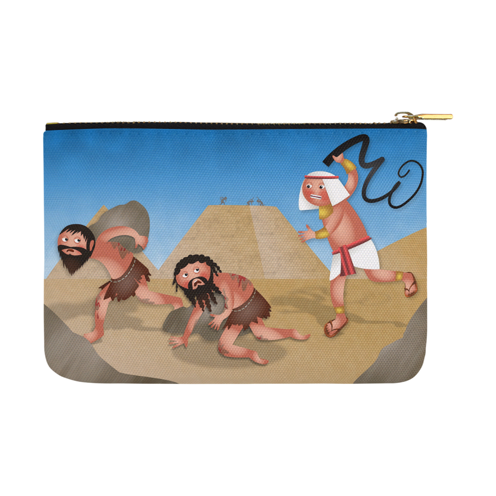 Jewish Slaves in Egypt Carry-All Pouch 12.5''x8.5''