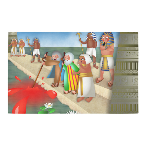 Passover & The Plague of Blood Bath Rug 20''x 32''
