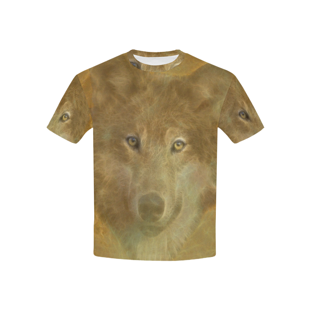 The Wolf in the Moon Kids' All Over Print T-shirt (USA Size) (Model T40)