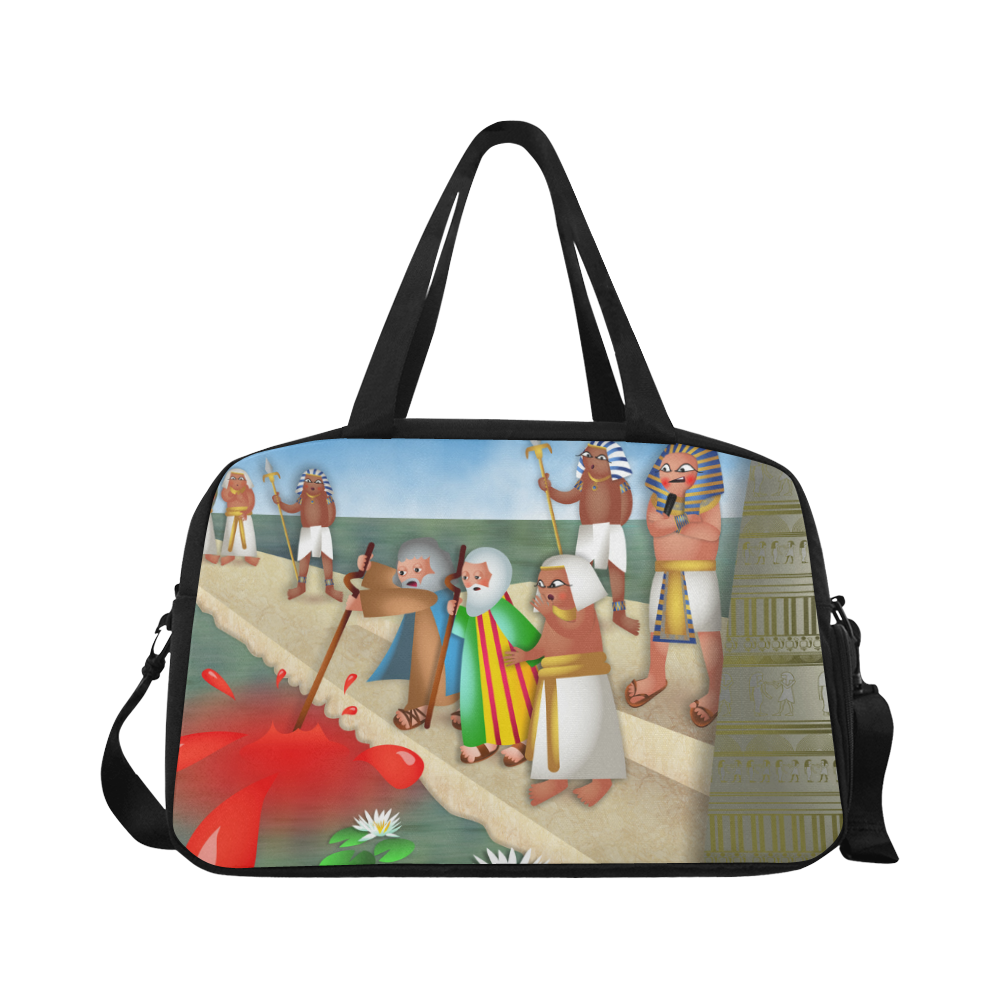 Passover & The Plague of Blood Fitness Handbag (Model 1671)