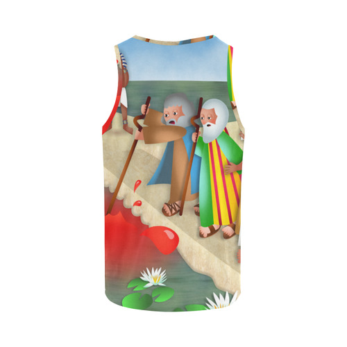 Passover & The Plague of Blood All Over Print Tank Top for Women (Model T43)