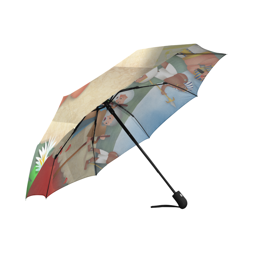 Passover & The Plague of Blood Auto-Foldable Umbrella (Model U04)