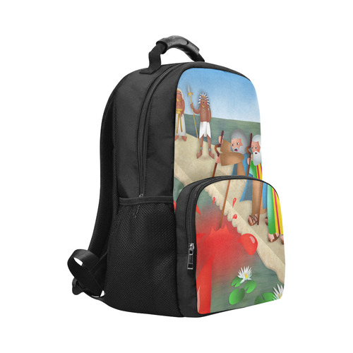 Passover & The Plague of Blood Unisex Laptop Backpack (Model 1663)