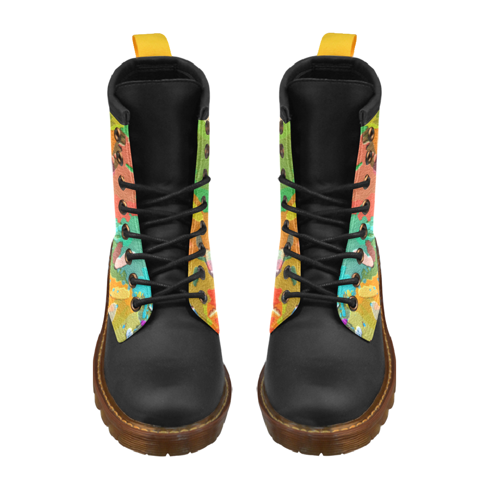 So Much Colors High Grade PU Leather Martin Boots For Women Model 402H