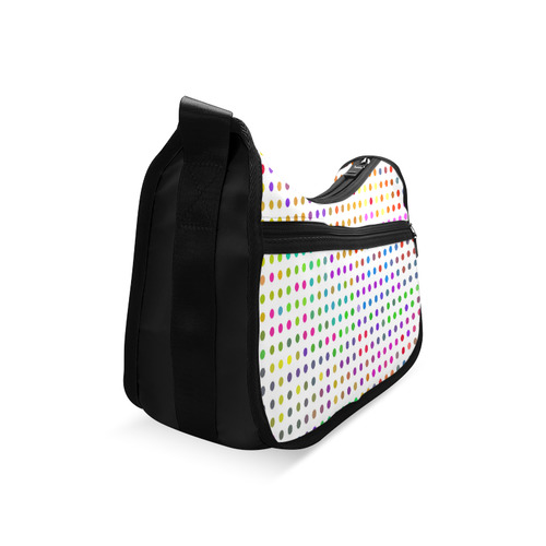 Retro Rainbow Polka Dots Crossbody Bags (Model 1616)