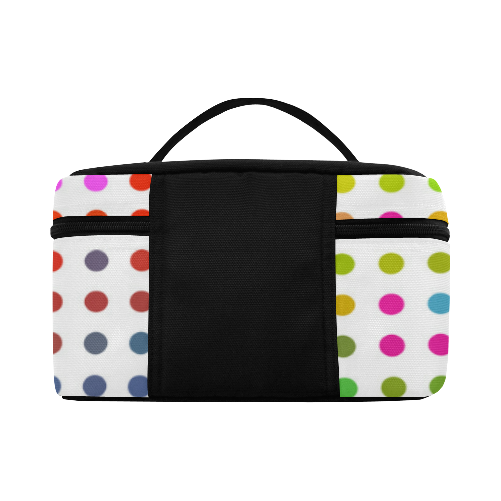 Retro Rainbow Polka Dots Lunch Bag/Large (Model 1658)