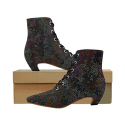 Chaos B1 by FeelGood Women's Pointed Toe Low Heel Booties (Model 052)