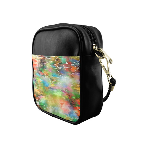 Watercolor Paint Wash Sling Bag (Model 1627)