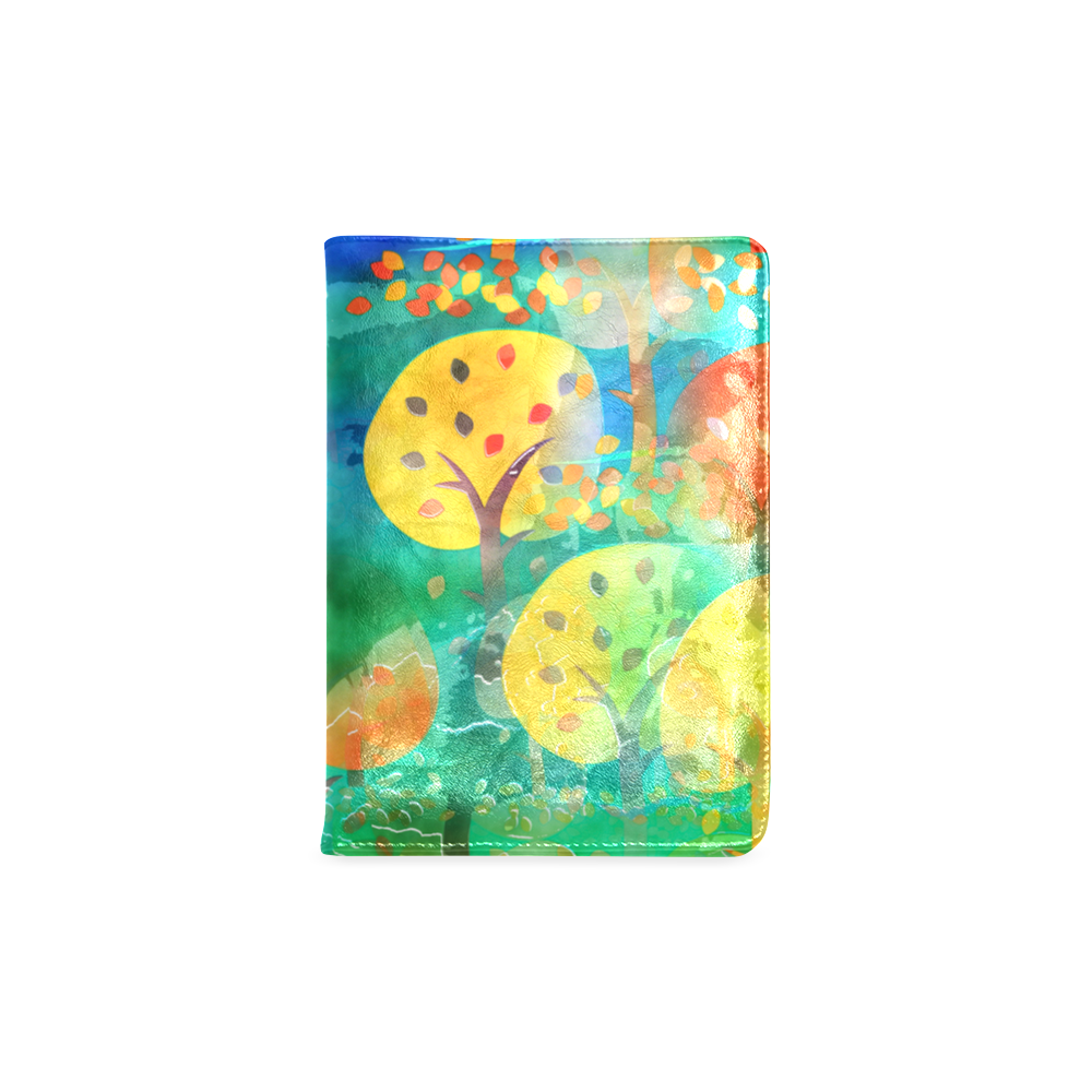 Watercolor Fall Forest Custom NoteBook A5