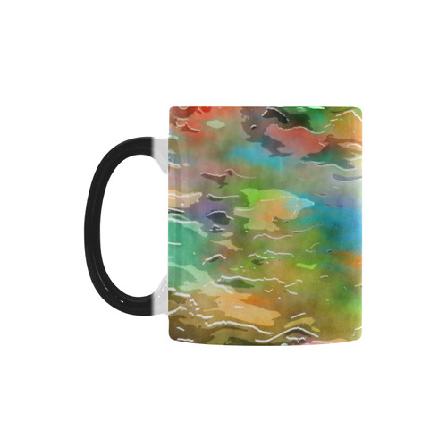 Watercolor Paint Wash Custom Morphing Mug