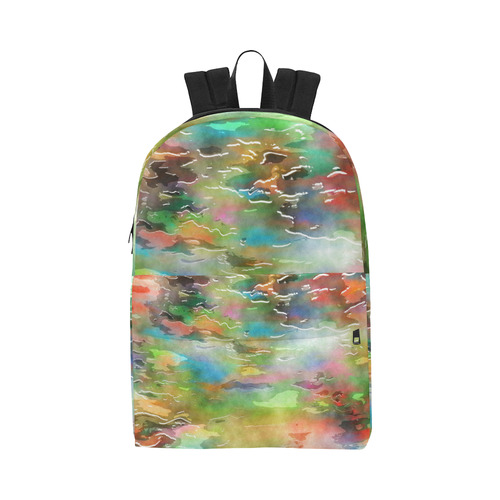 Watercolor Paint Wash Unisex Classic Backpack (Model 1673)