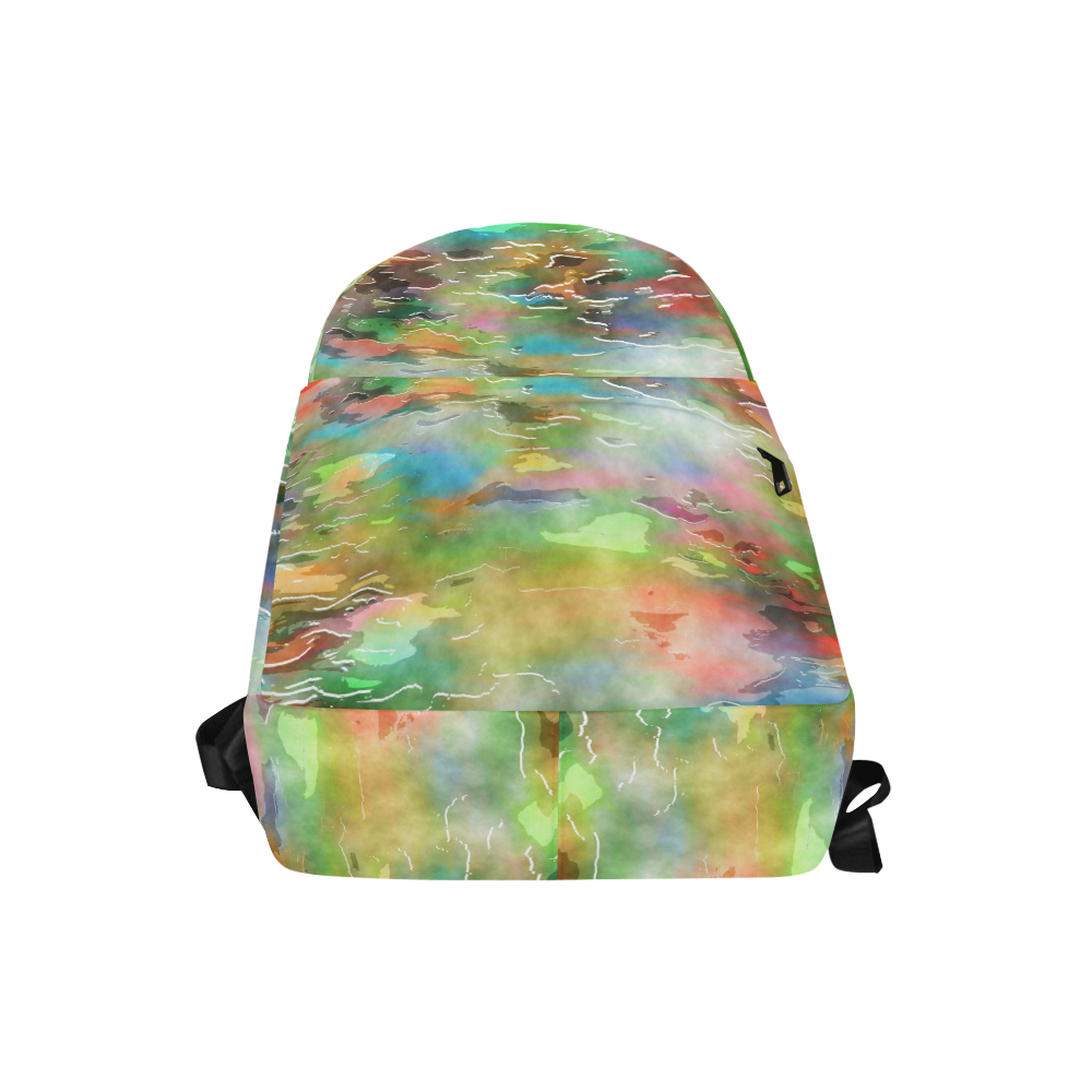 Watercolor Paint Wash Unisex Classic Backpack (Model 1673)