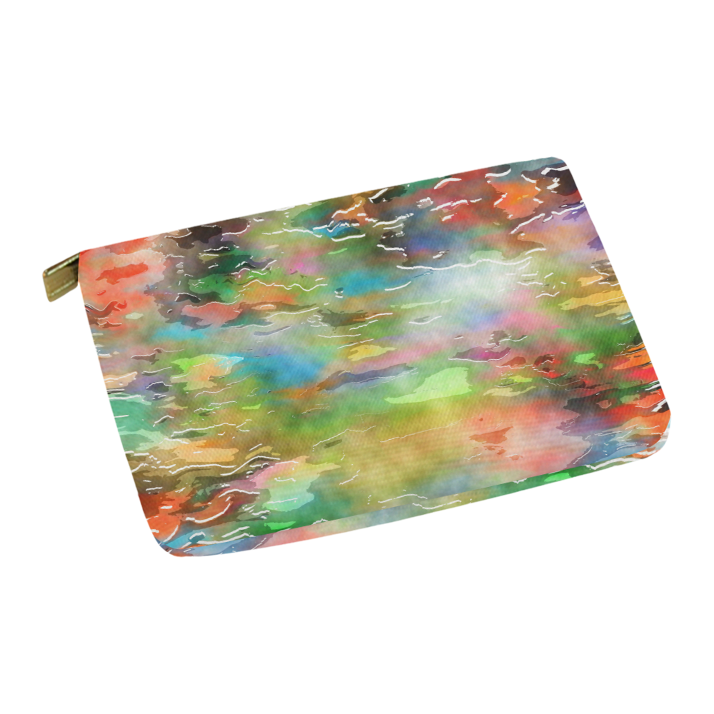 Watercolor Paint Wash Carry-All Pouch 12.5''x8.5''