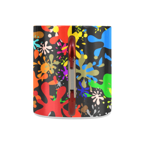 Paint Splats & Ink Blots Classic Insulated Mug(10.3OZ)