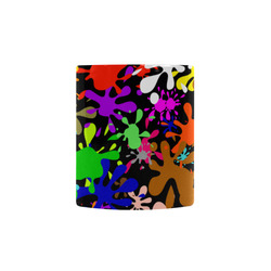 Paint Splats & Ink Blots Custom Morphing Mug