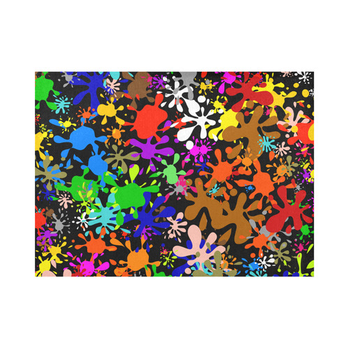 Paint Splats & Ink Blots Placemat 14’’ x 19’’ (Set of 6)