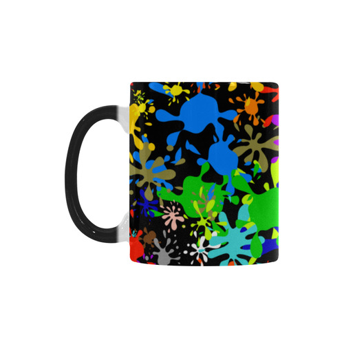 Paint Splats & Ink Blots Custom Morphing Mug