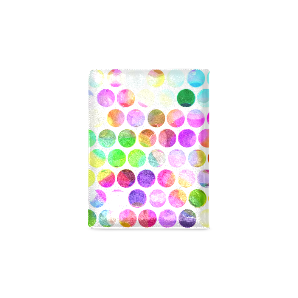 Watercolor Polka Dots Custom NoteBook B5