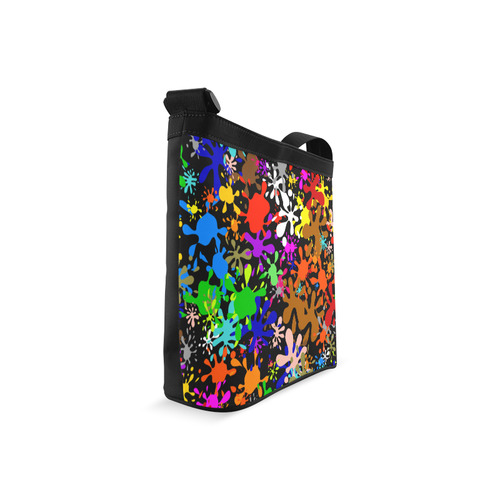 Paint Splats & Ink Blots Crossbody Bags (Model 1613)