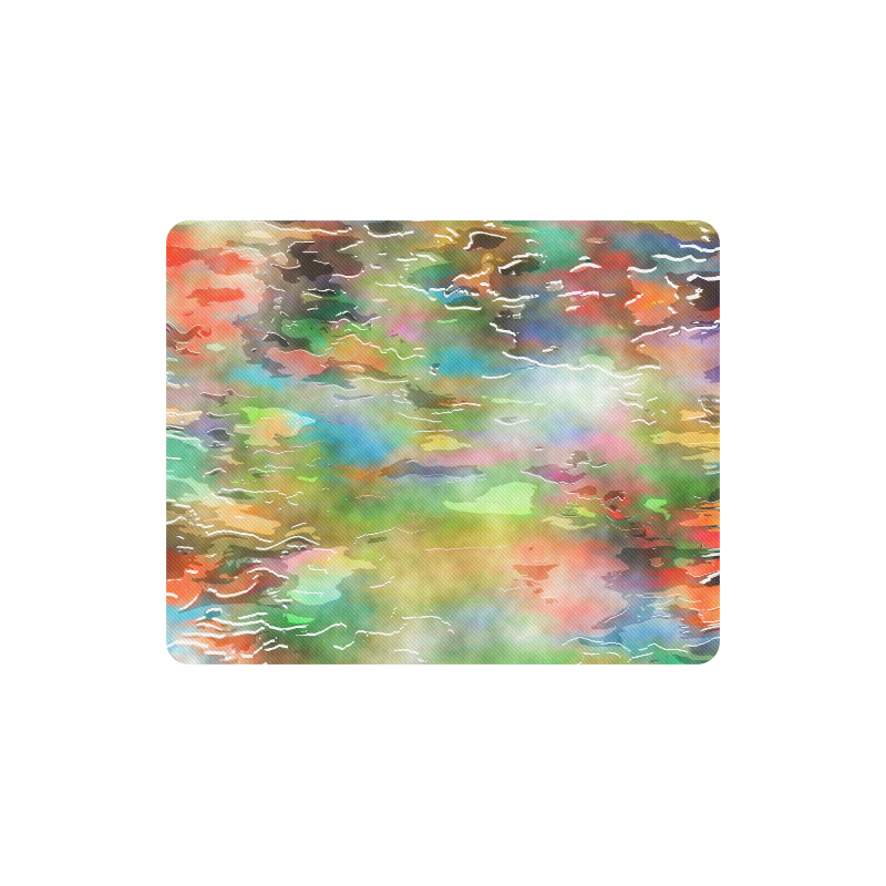 Watercolor Paint Wash Rectangle Mousepad