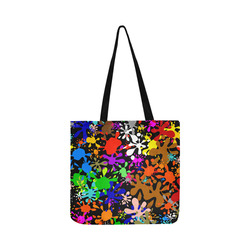 Paint Splats & Ink Blots Reusable Shopping Bag Model 1660 (Two sides)