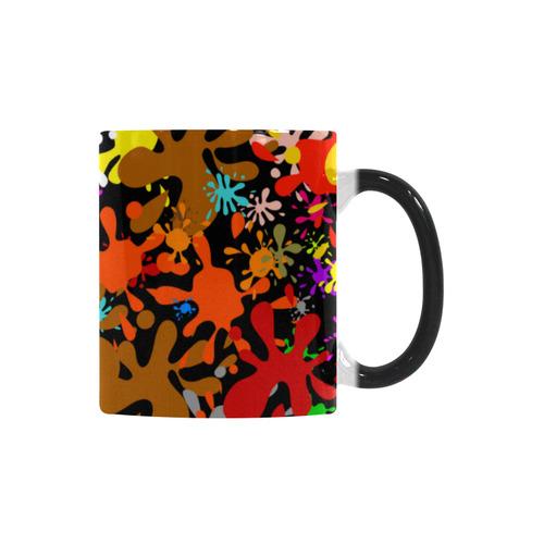 Paint Splats & Ink Blots Custom Morphing Mug