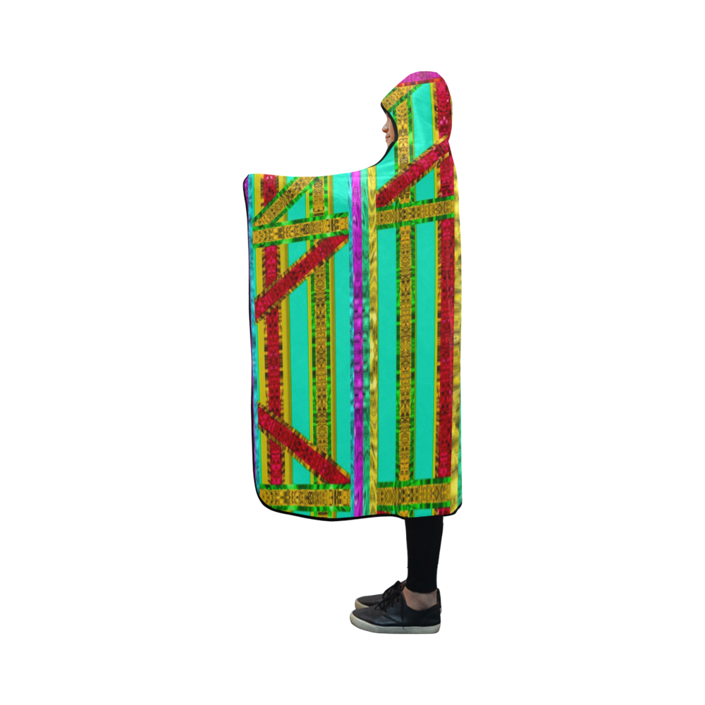 Gift wrappers for body and soul Hooded Blanket 50''x40''