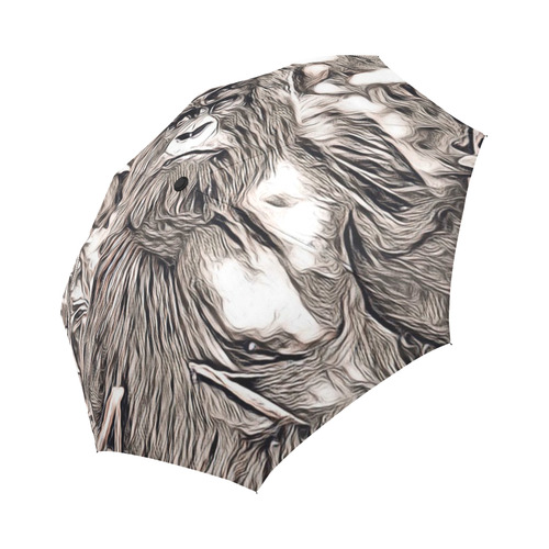 Rustic Style - Gorilla by JamColors Auto-Foldable Umbrella (Model U04)