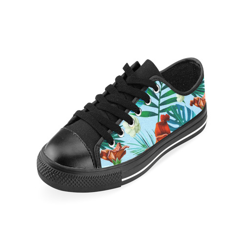 Tropical Cruzer Men's Classic Canvas Shoes/Large Size (Model 018)