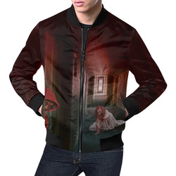 Survive the Zombie Apocalypse All Over Print Bomber Jacket for Men (Model H19)