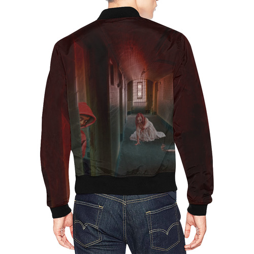 Survive the Zombie Apocalypse All Over Print Bomber Jacket for Men (Model H19)