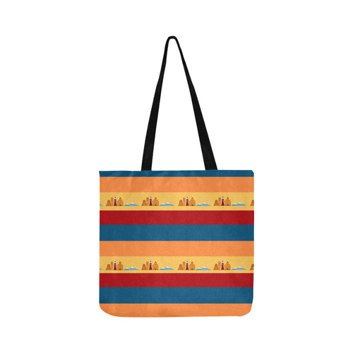 Colors of Armenia Reusable Shopping Bag Model 1660 (Two sides)
